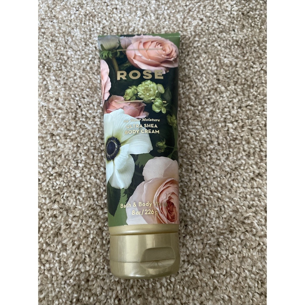 Bath And Body Works Rose Ultra Shea Body Cream‎ 8 Oz